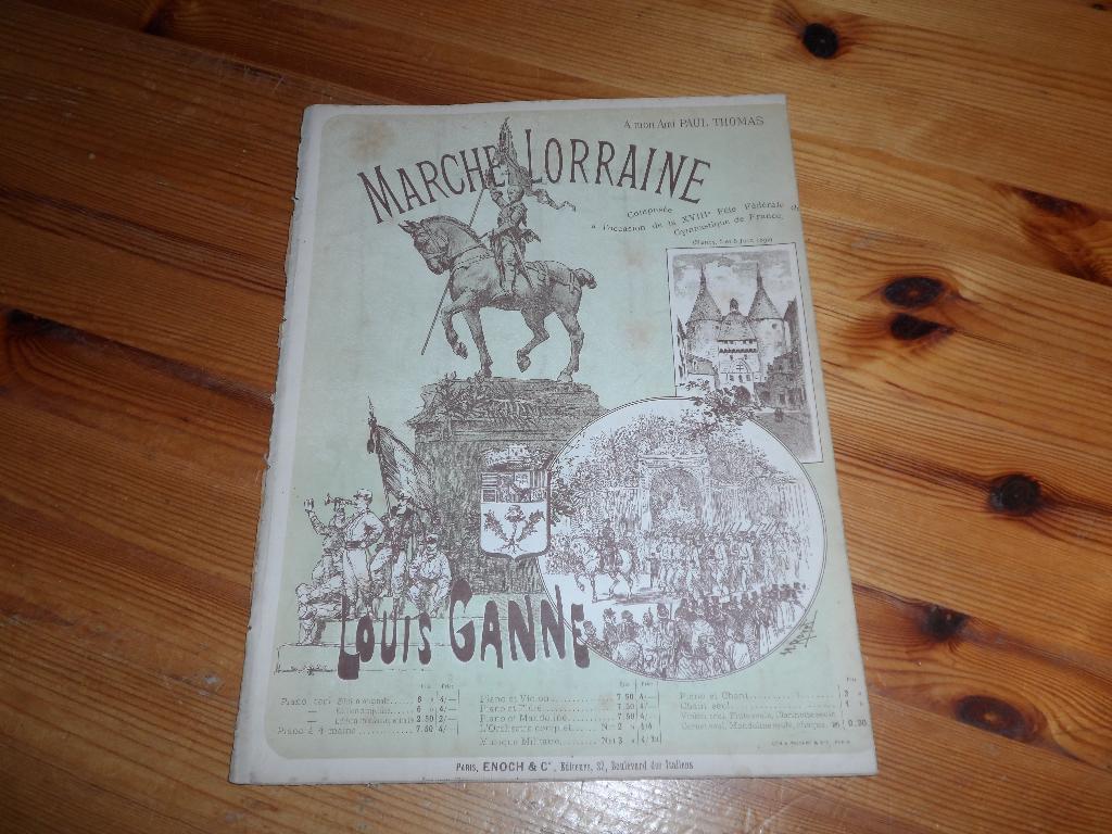 Louis Ganne, Muziek en Instrumenten, Bladmuziek, Gebruikt, Ophalen of Verzenden, Viool of Altviool, Artiest of Componist