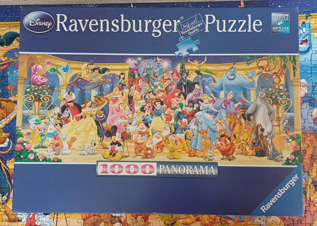 Ravensburger Disney Panorama Legpuzzel 1000 stukjes, Hobby en Vrije tijd, Denksport en Puzzels, Ophalen of Verzenden, 500 t/m 1500 stukjes