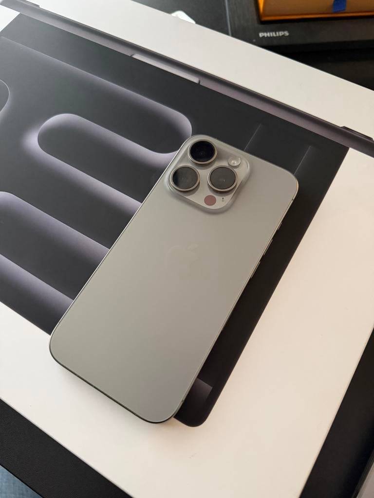 Iphone 15 pro 128 gb, Telecommunicatie, Mobiele telefoons | Apple iPhone, 128 GB, Zwart, Ophalen of Verzenden, Zo goed als nieuw