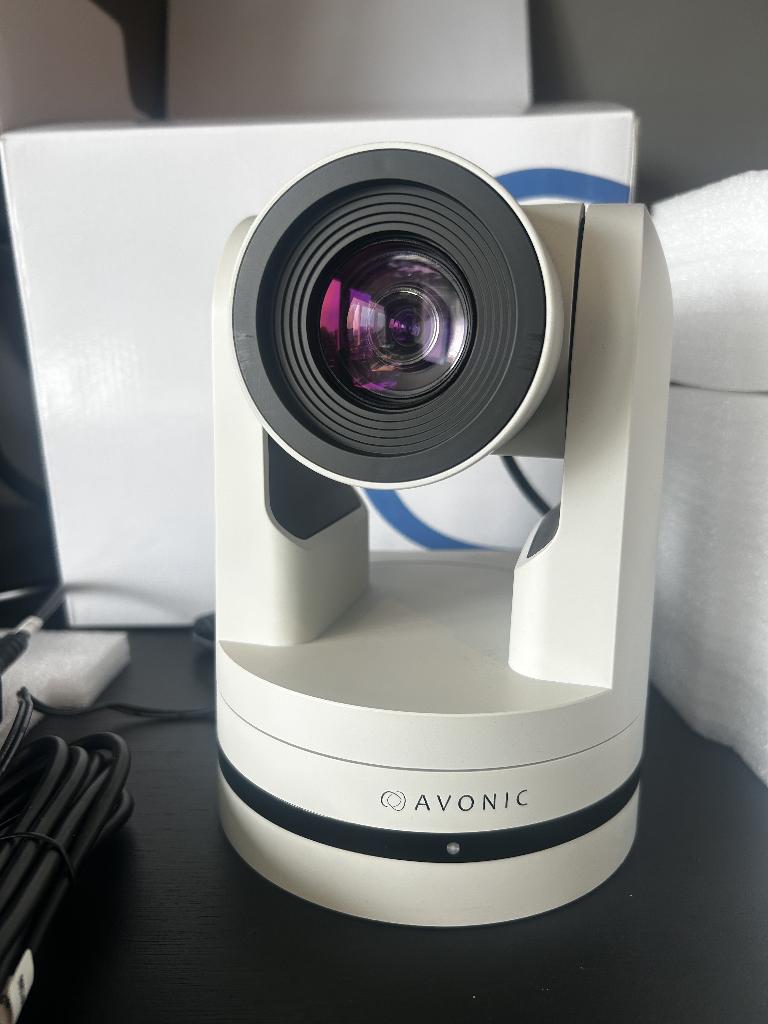 PTZ Camera Avonic av-cm70-IP-W, Ophalen of Verzenden, Zo goed als nieuw, Video