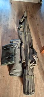 Karperset - Rodpod, Fox MX+, Shimano, Schepnet, Onthaakmat, Ophalen, Complete set