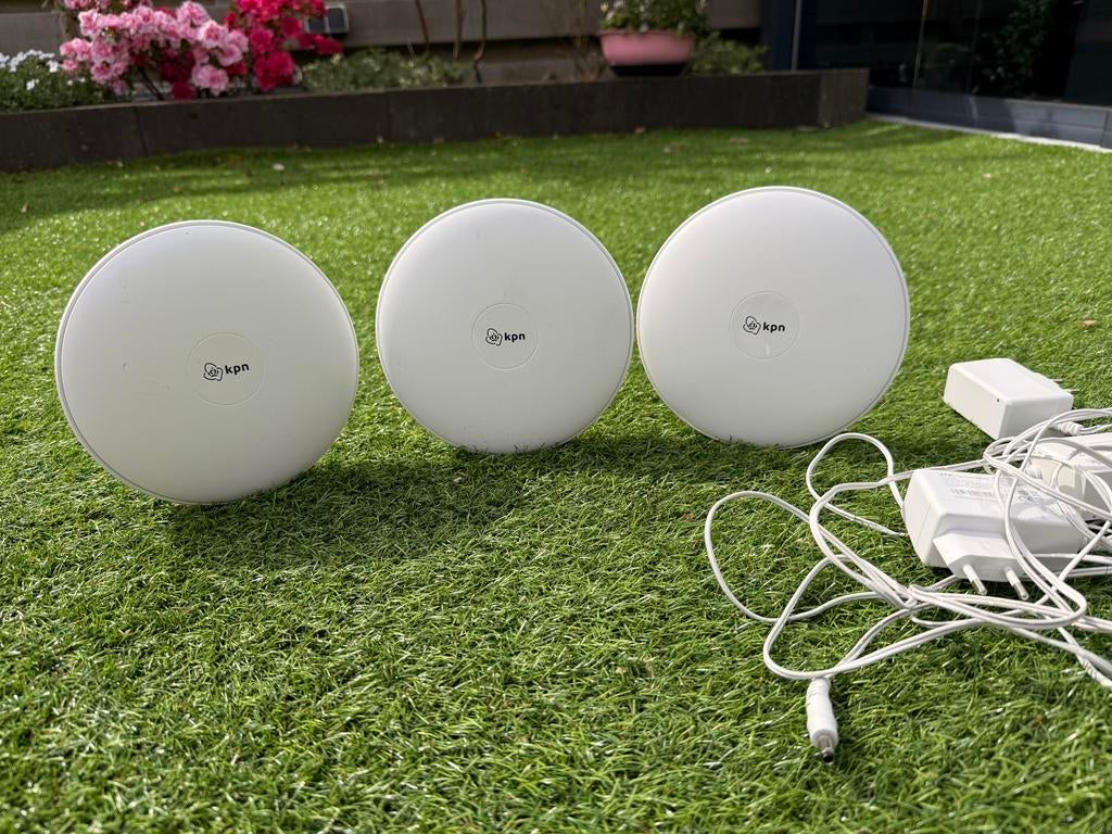 KPN SuperWifi punten (3 stuks) met adapters, Ophalen, Gebruikt, Router