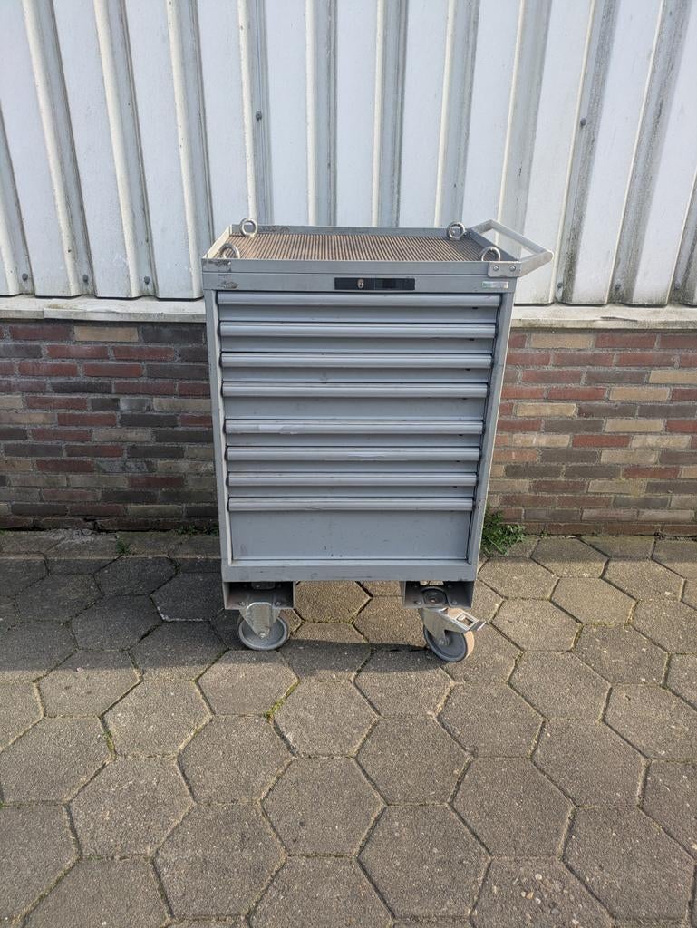 Lista gereedschapskast op wielen met handvat, Ophalen of Verzenden, Gevuld, Gebruikt