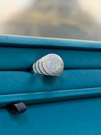 18KT Wit Goud - 1.70ct diamanten -Ring-Herenring -Mannenring