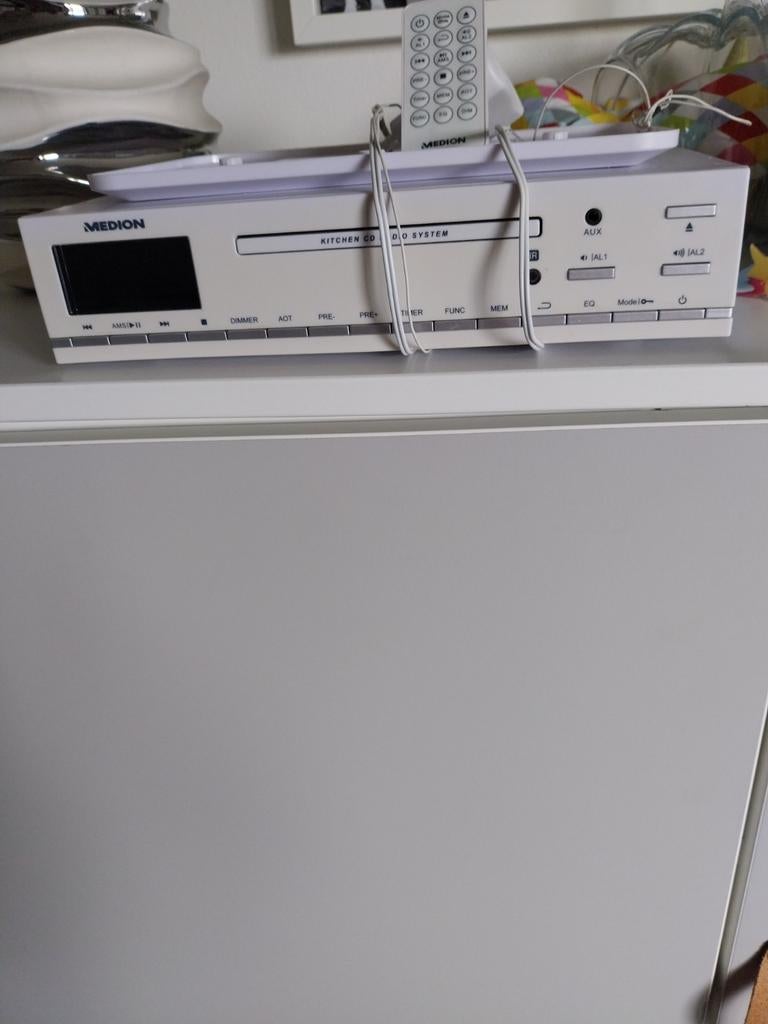 Medion keukenradio cd speler, Ophalen