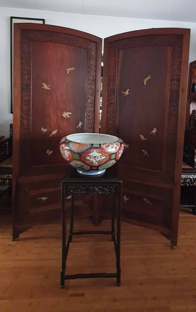 Antieke Imari grote kom., Ophalen