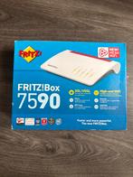 Fritz!Box 7590 - High-end WiFi Router met Modem, Ophalen, Zo goed als nieuw, Router met modem