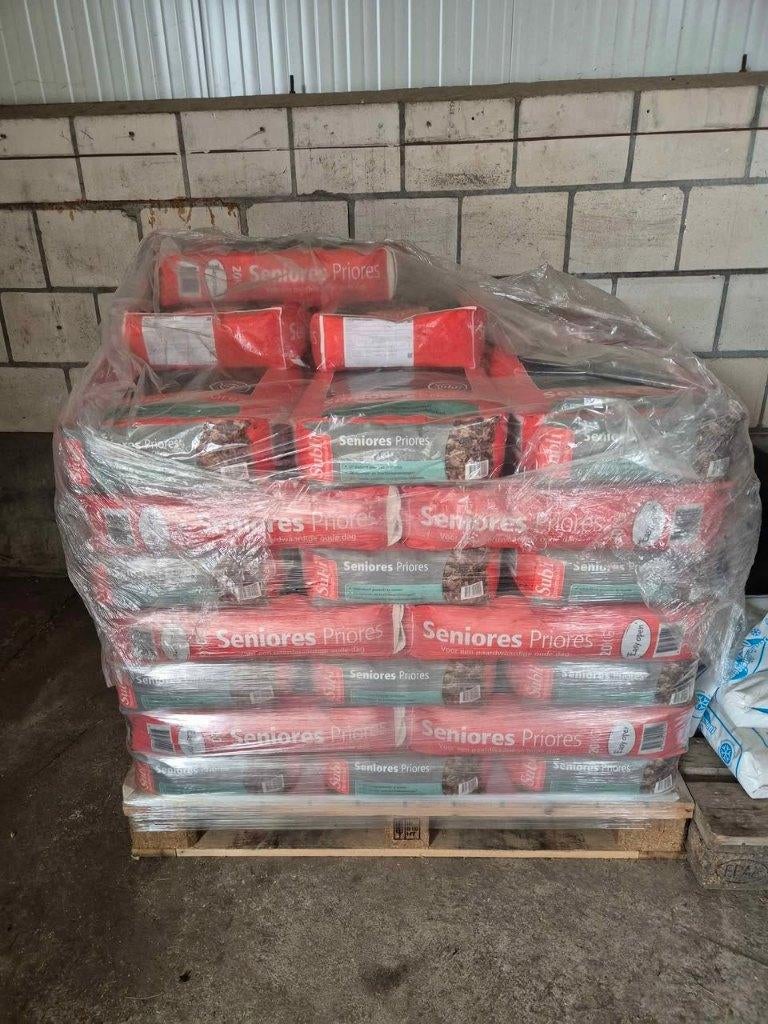 36 zakken subli seniores priores paardenvoer, Dieren en Toebehoren, Dierenvoeding, Ophalen, Overige soorten