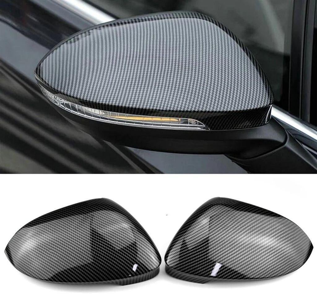 Spiegelkappen Carbon Look Geschikt Voor Volkswagen Golf 8, Verzenden, Automotive Parts, A.parts@hotmail.nl, Trasmolenlaan 12 3447 GZ Woerden