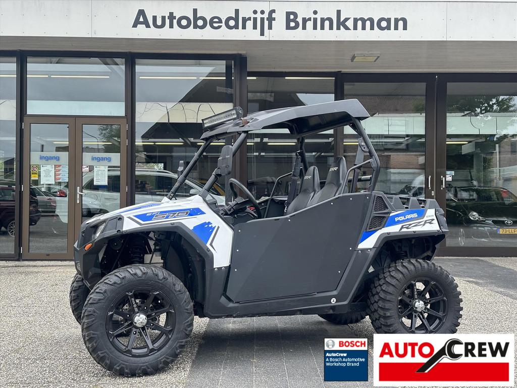 Polaris Rzr MMBS T3B kenteken. 570cc, Automaat, Gebruikt, Wit, Bedrijf