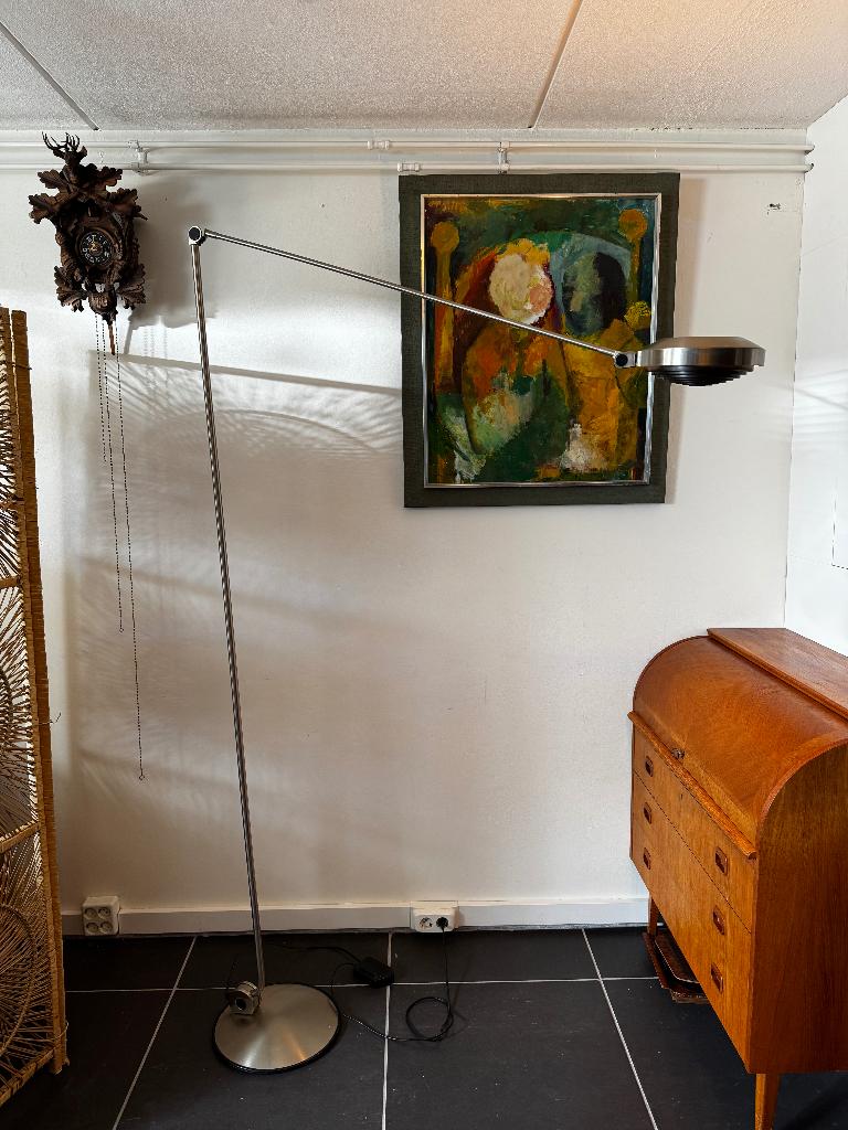 Vintage vloerlamp Lumina Italia, T Cimini. Jaren '80, Huis en Inrichting, Ophalen, Gebruikt, Postmodern, 150 tot 200 cm