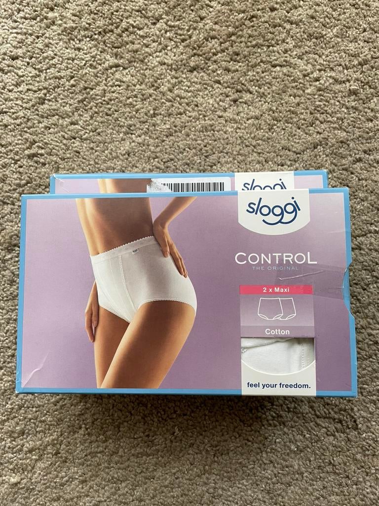 4 x Sloggi Control maat 54., Kleding | Dames, Grote Maten, Verzenden, Nieuw, Wit, Lingerie of Zwemkleding