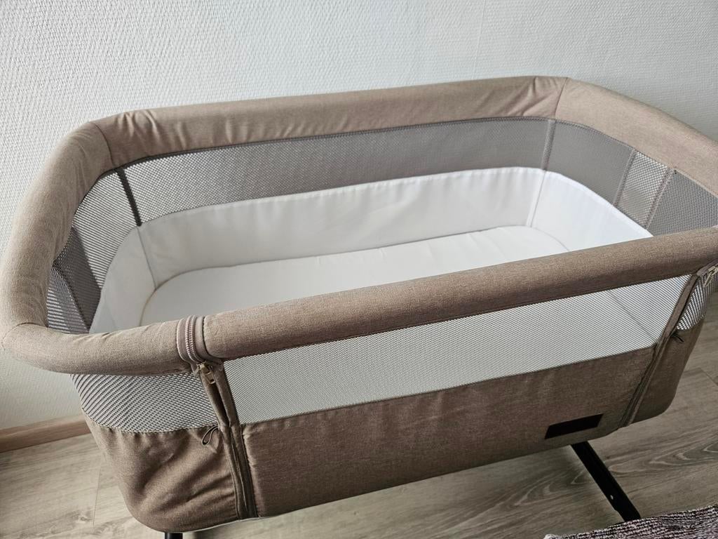 Novi Baby Goodnight Co-sleeper Sand Melange, Ophalen, Zo goed als nieuw, Wieg