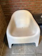 Fauteuil SKARPÖ beige 2 stuks, Ophalen, Gebruikt, Kunststof, Stapelbaar