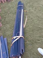 Keralit staalblauw restanten met diverse profielen, Ophalen, Gebruikt, 200 tot 250 cm, Overige typen