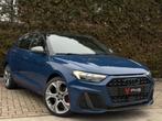 Audi A1 Sportback 40 TFSI 3x S-Line CarPlay 207pk, Auto's, Audi, Zwart, 1984 cc, Blauw, Leder
