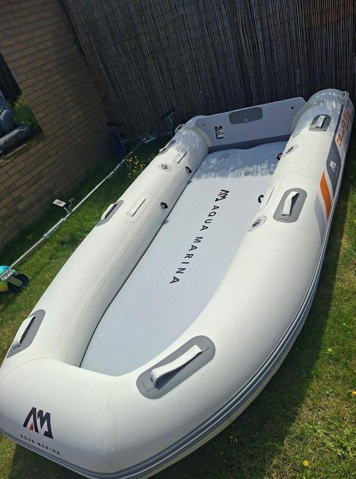 Aqua marina deluxe 350 airdeck, Ophalen, Zo goed als nieuw