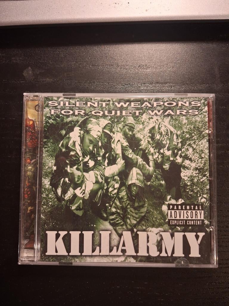 Killa Army - Silent Weapons For Quiet Wars CD, Cd's en Dvd's, Cd's | Hiphop en Rap, Zo goed als nieuw, 1985 tot 2000, Ophalen of Verzenden