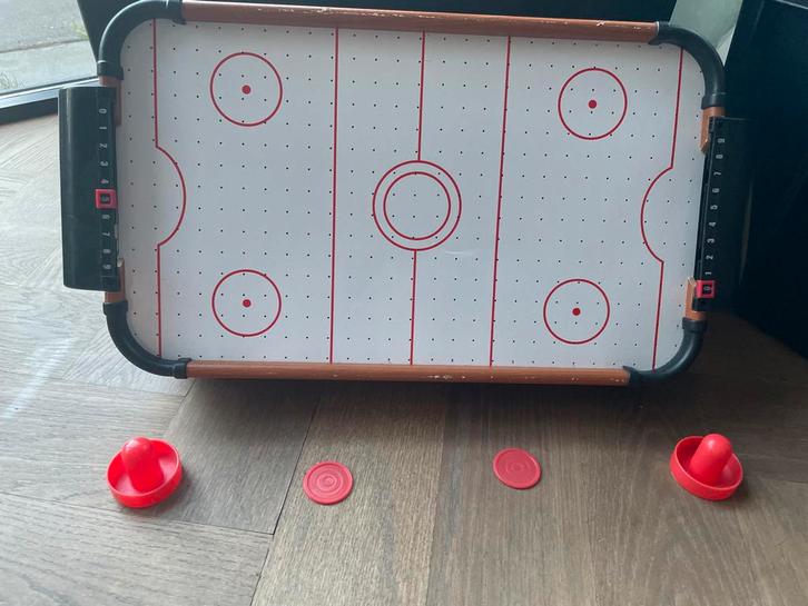 Mini Airhockey Tafel - Compact Plezier voor Thuis, Kinderen en Baby's, Speelgoed | Overig, Gebruikt, Jongen of Meisje, Ophalen of Verzenden