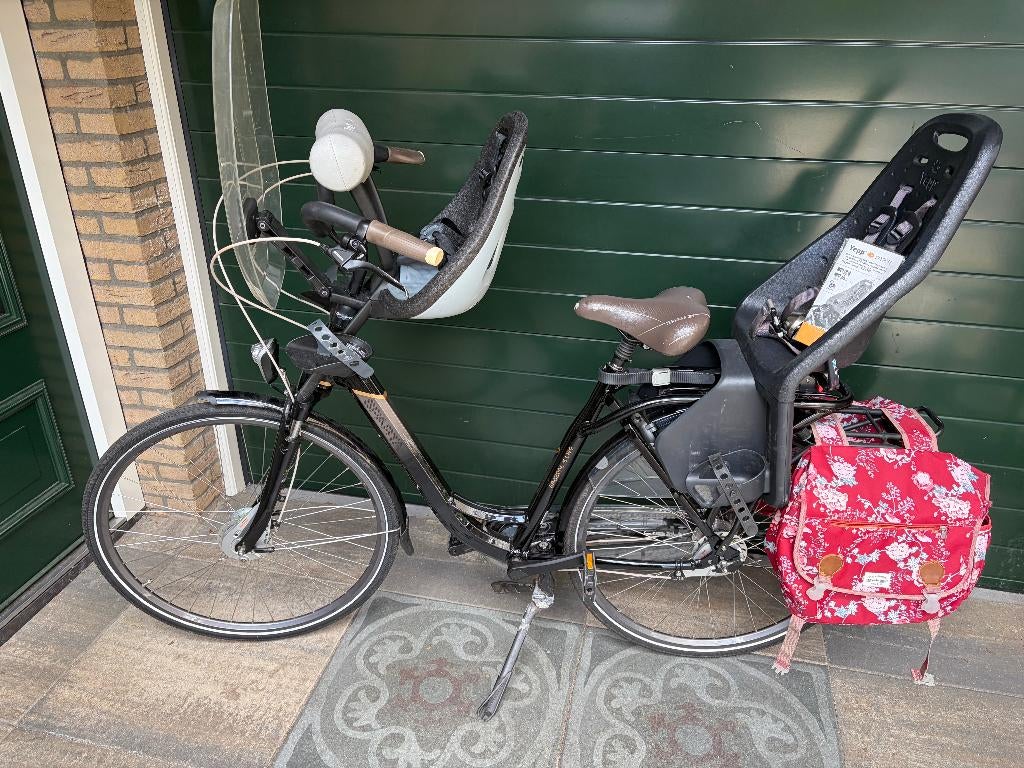 Compleet uitgeruste Sparta Amazone 4 Life Moederfiets, Ophalen, 2 zitjes, Sparta, Versnellingen