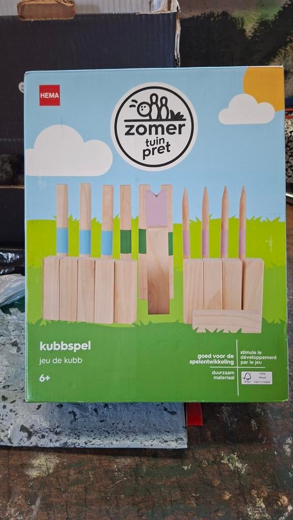 Kubb spel, Ophalen of Verzenden, Nieuw
