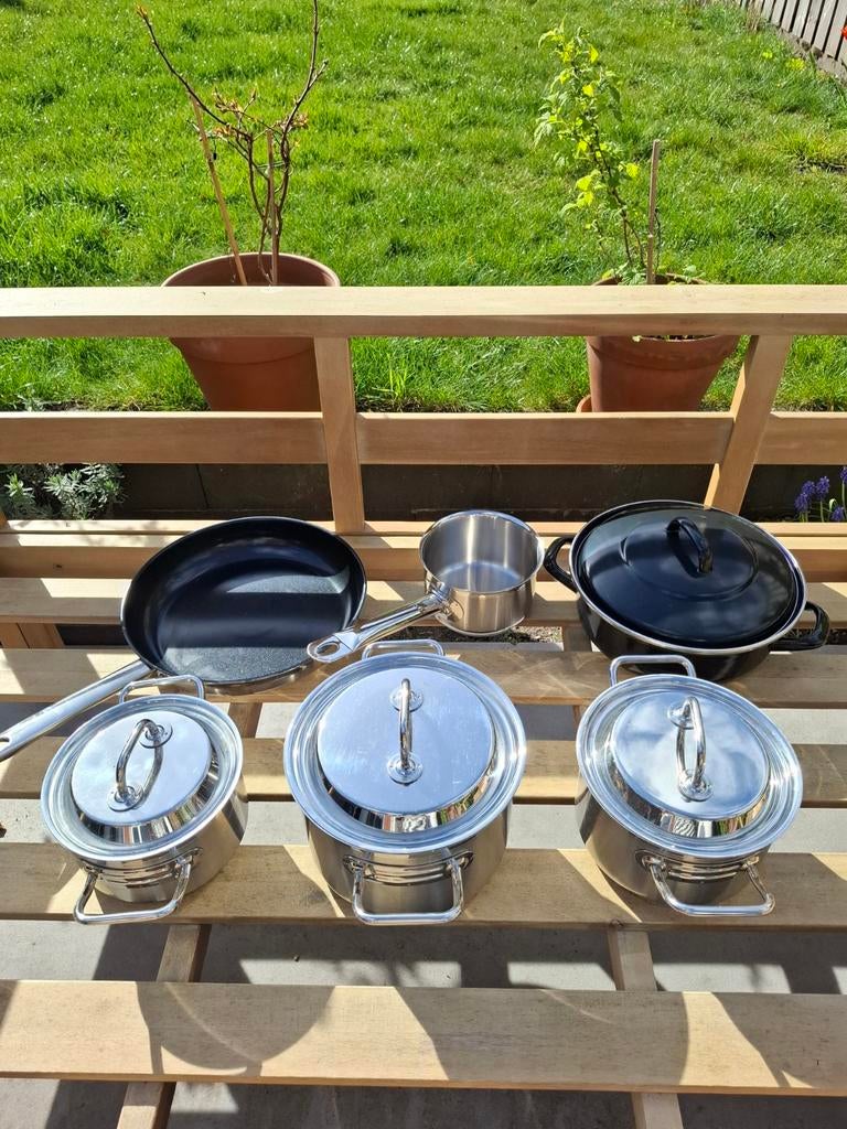 BK braadpan en BK koekenpan, Ophalen, Gebruikt, Gietijzer, Koekenpan of Braadpan