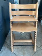 Stokke Tripp Trapp kinderstoel met newborn set en babyset, Kinderen en Baby's, Kinderstoelen, Ophalen, Zo goed als nieuw, Meegroeistoel