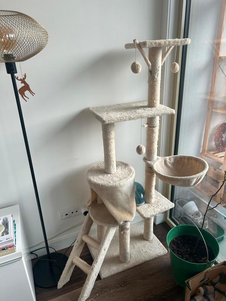 Krabpaal, Dieren en Toebehoren, Krabmeubelen, Gebruikt, Krabpaal, Ophalen