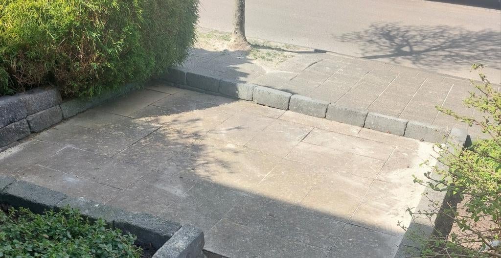 Tuintegels 30x60 aangeboden in Camminghaburen, Leeuwarden, Tuin en Terras, Tegels en Klinkers, Ophalen of Verzenden, Gebruikt
