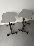 Bedtafel NOVA, bijzettafel, in hoogte verstelbaar, Ophalen, Minder dan 55 cm, Gebruikt, Metaal of Aluminium