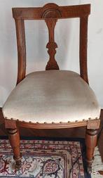 4 empire eetkamer stoelen eiken Frankrijk 1800, Ophalen