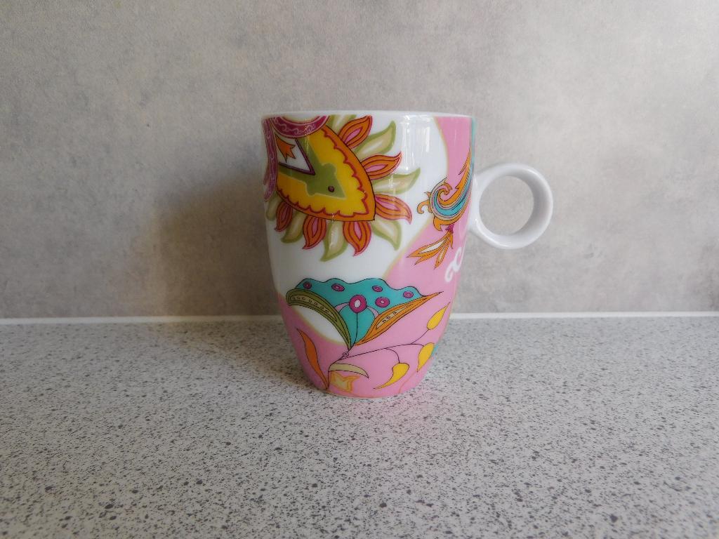 Senseo Mok Charm Paisley Design Finecasa Lifestyle, Ophalen of Verzenden, Zo goed als nieuw, Overige stijlen, Kop(pen) en/of Schotel(s)