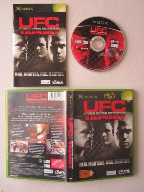 UFC tapout Xbox, Spelcomputers en Games, Games | Xbox Original, Vechten, 2 spelers, Ophalen of Verzenden, Zo goed als nieuw