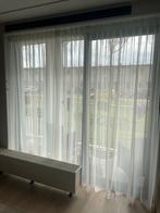 Vitrages / Gordijnen - 2 stuks (273x240cm en 185x240cm), Ophalen, Gebruikt, Wit, 200 cm of meer