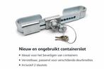 Nieuw en ongebruikt containerslot inclusief 2 sleutels, Ophalen of Verzenden, Nieuw, IJzer, Slot