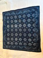 Staphorster blauwdruk zakdoek, Ophalen