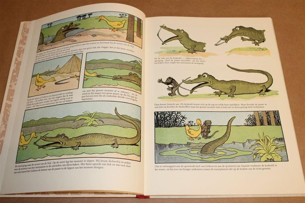 Benjamin Rabier: Gideon in Afrika [1978] — Stripverhaal, Ophalen of Verzenden, Gelezen