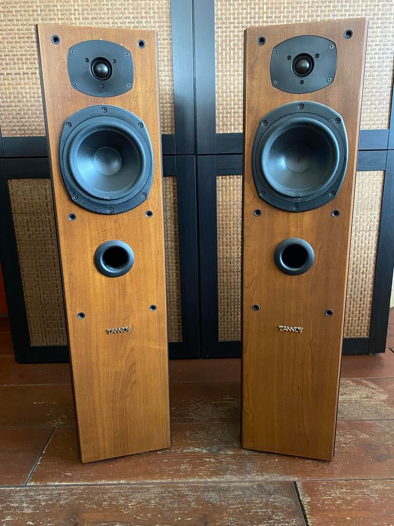 Tannoy Mercury m3 luidsprekerset, Gebruikt, 60 tot 120 watt, Front, Rear of Stereo speakers, Ophalen