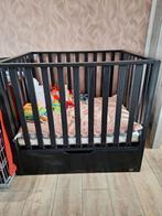 Zwarte box met grote opberglade, Kinderen en Baby's, Boxen, Ophalen, Gebruikt, Vierkant, Lade