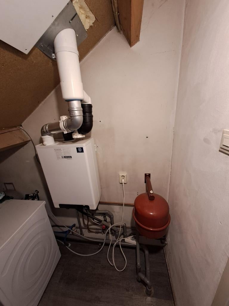 Intergas Kombi Kompakt HRE CV-ketel 2014, Ophalen, 30 tot 80 cm, Gebruikt, Hoog rendement (Hr)