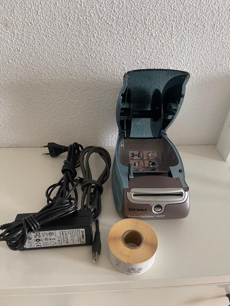 DYMO LabelWriter 400 compleet + nieuwe labelrol, Computers en Software, Labelprinters, Ophalen, Gebruikt, Dymo