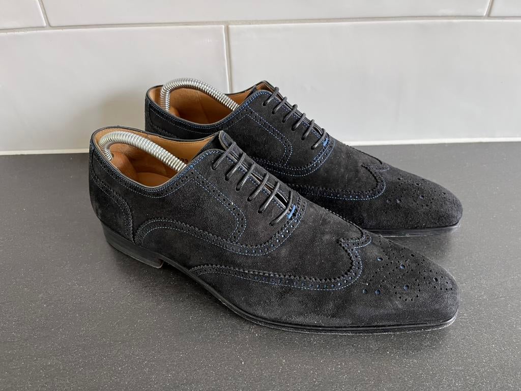Magnanni herenschoenen maat 40, Magnanni, Zwart, Magnanni, Zo goed als nieuw