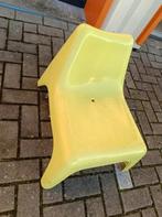 Ikea bunso kinder stoelen 2 stuks kunststof, Kunststof, Gebruikt, Wit, Ophalen of Verzenden