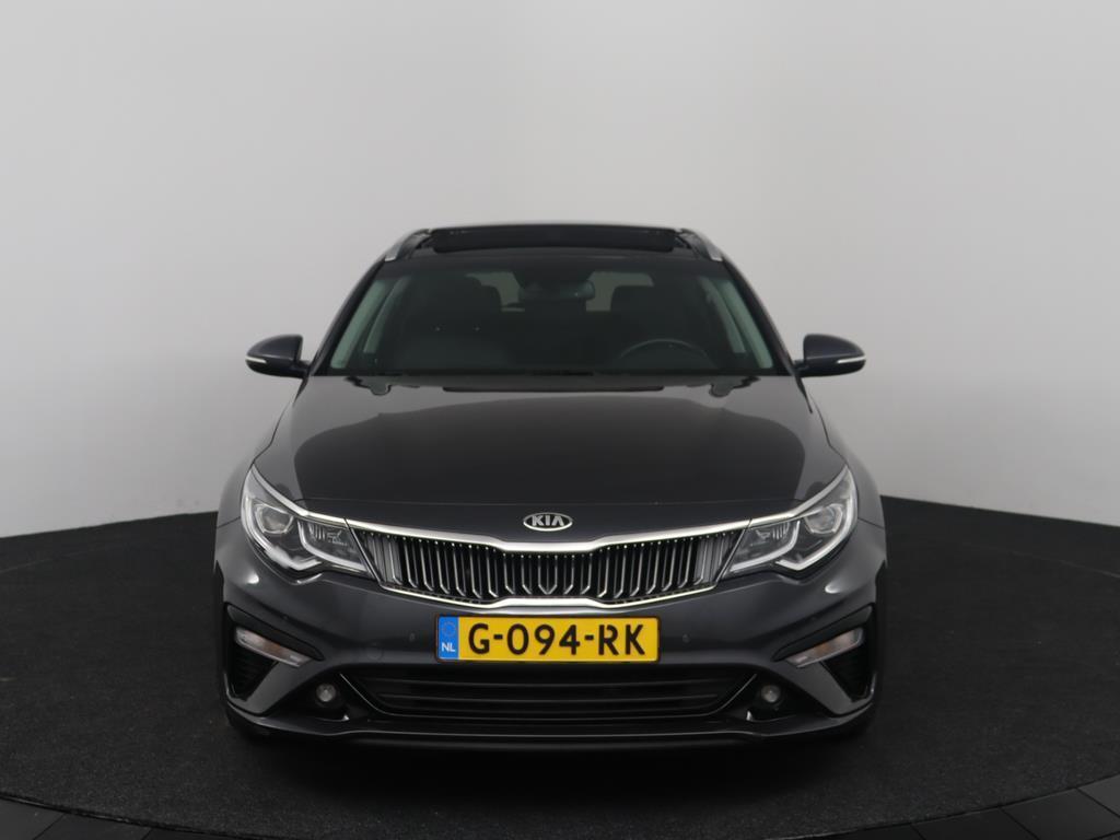 Kia Optima Sportswagon 1.6 T-GDI DynamicPlusLine | NAP |2e e, Auto's, Kia, Gebruikt, 700 kg, 179 pk, Origineel Nederlands