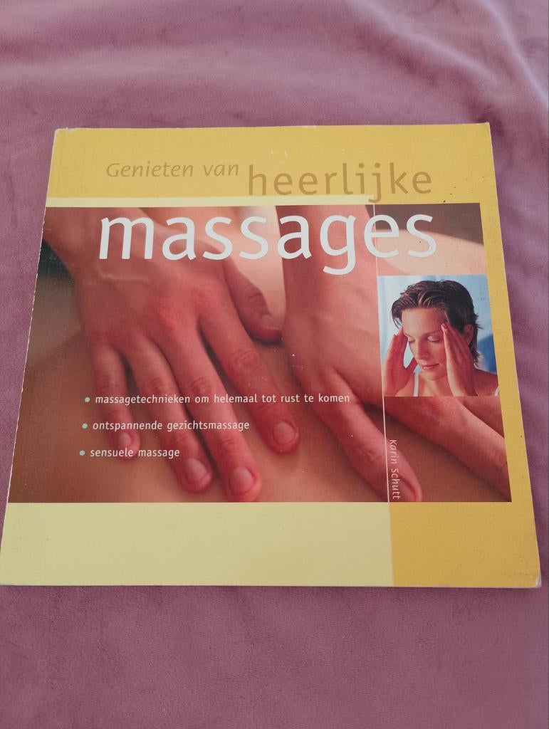 Genieten van heerlijke massages boek, Ophalen of Verzenden