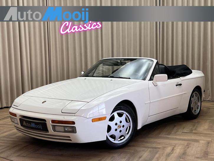 Porsche 944 3.0 S2 Cabrio *Matching* EU Kenteken / Fully Doc, Auto's, Oldtimers, Bedrijf, Te koop, Airconditioning, Centrale vergrendeling