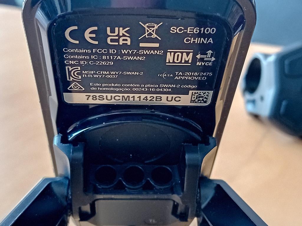 Shimano steps display SC-E6100+houder, Fietsen en Brommers, Fietsaccessoires | Fietscomputers, Ophalen of Verzenden, Zo goed als nieuw