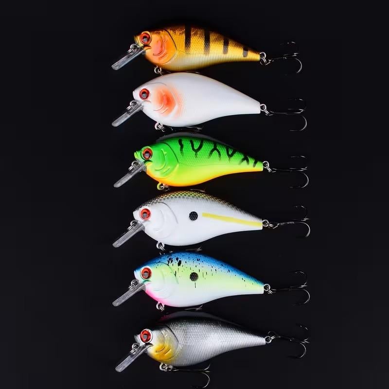 Set van 6 Stuks Wobblers Pluggen, Ophalen of Verzenden, Nieuw, Kunstaas