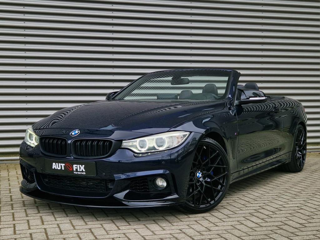 BMW 4-serie Cabrio 435i High Executive Stoelverw / Stuurverw, Auto's, Automaat, Euro 5, Achterwielaandrijving, Gebruikt