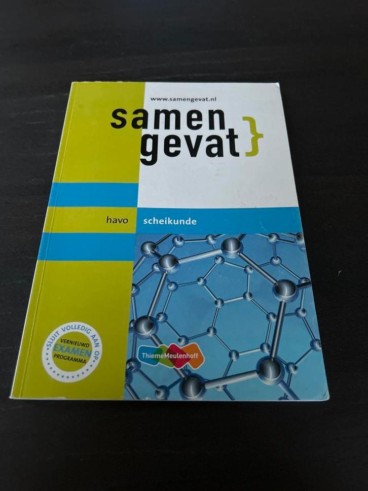 Samengevat havo scheikunde - Examenvoorbereiding, Boeken, Schoolboeken, Zo goed als nieuw, Scheikunde, HAVO, Ophalen of Verzenden